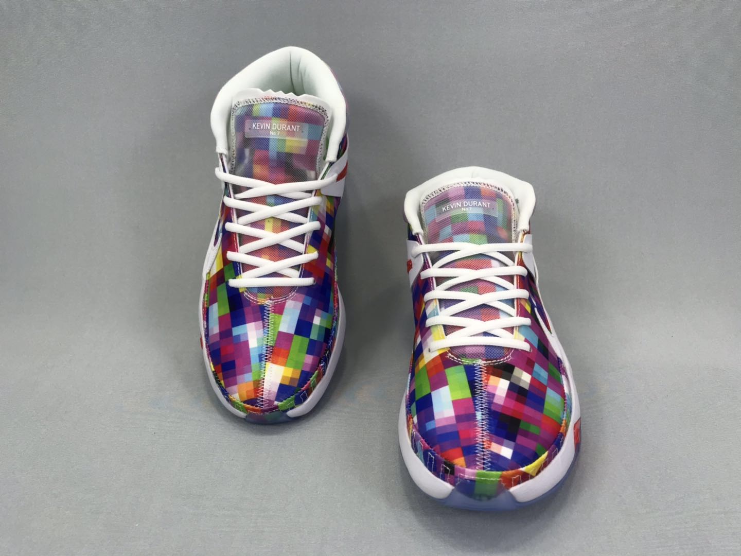 2020 Men Nike Kevin Durant 13 Rainbow Colorful